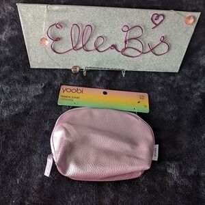 NWT Travel Bag / Make Up Pouch / Pencil Case**FLAWED ITEM